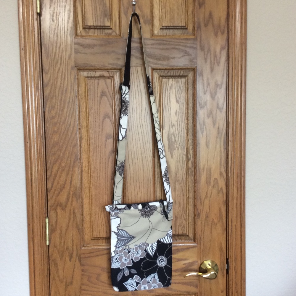 Handmade Crossbody Bag Floral Print New - Picture 4 of 6
